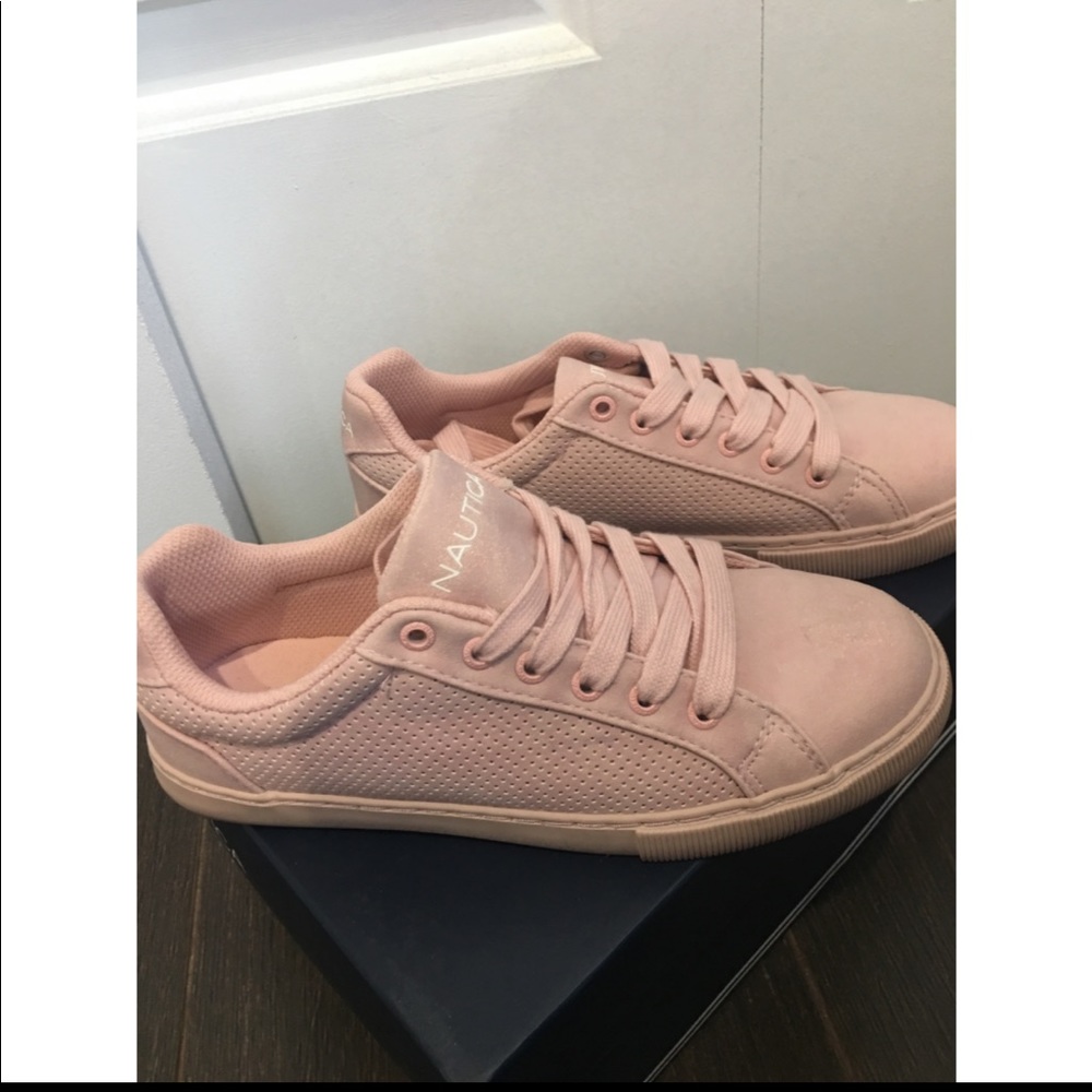 Nautica blush sneakers